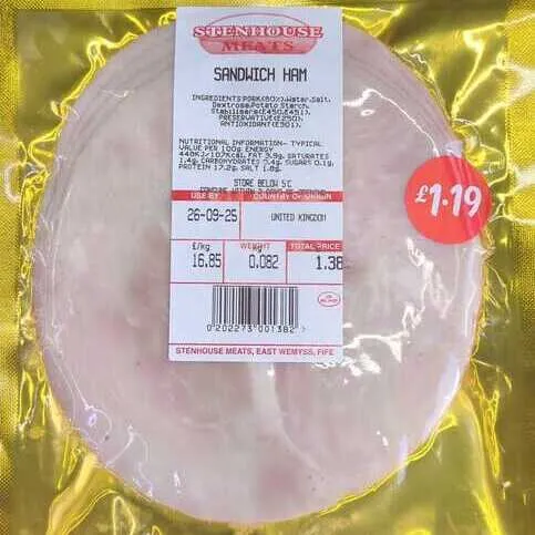 STENHOUSE Sandwich Ham