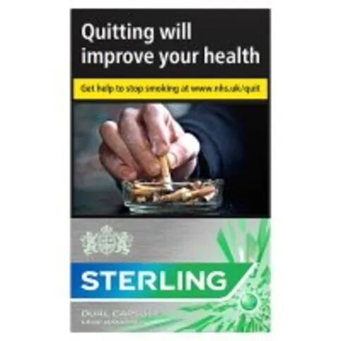 Sterling Dual Capsule Leaf Wrapped 20s