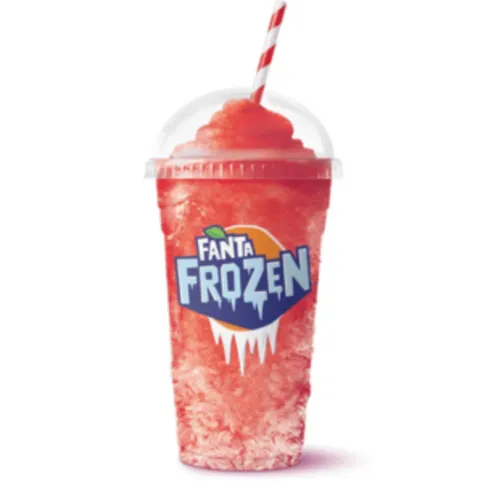 Strawberry Fanta Frozen Slush