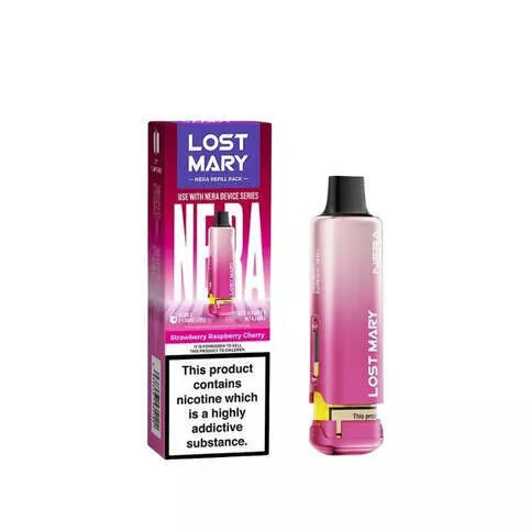 Lost Mary Nera15K Refill Pod strawbery rasp cherry