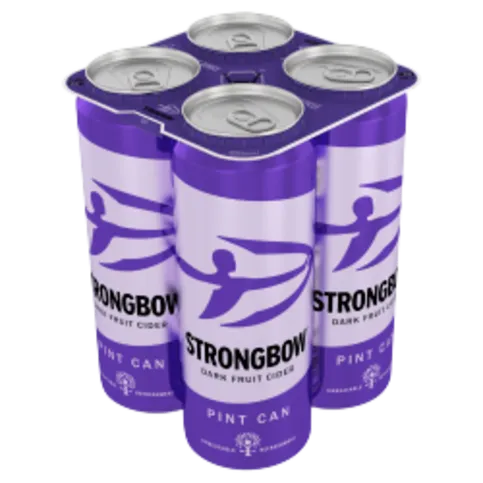 STRONGBOW DARK FRUIT 4% 4PK PINTS (4X568ML)