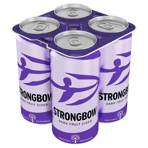 Strongbow Dark Fruit Cider 4 x 440ml