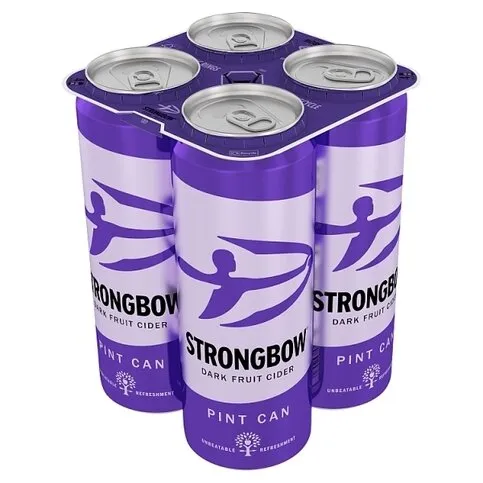 Strongbow Dark Fruit Cider 4 x 568ml Cans