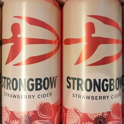 Strongbow Strawberry Cider Can 4x440ml