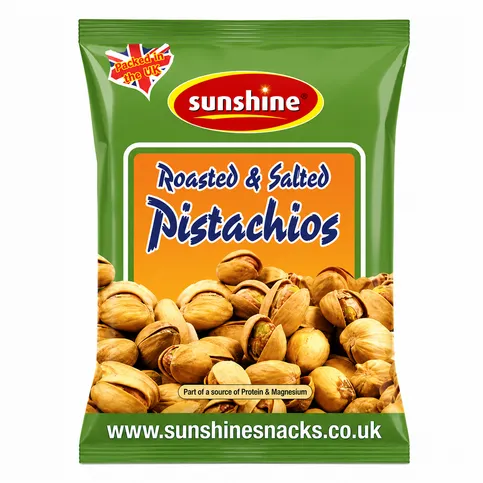 Sunshine Roasted & Salted Pistachios 50g