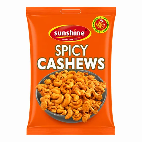 Sunshine Spicy Cashews 50g