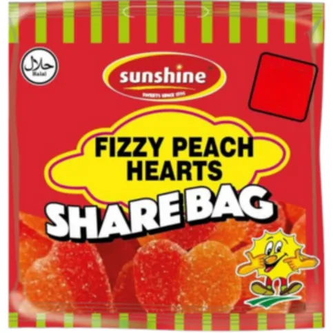 Sunshine Sweets Sour Peach 210g