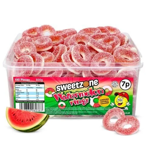 Sweetzone Watermelon Rings 800 g