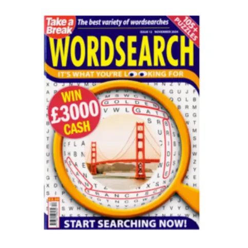 Take a Break Wordsearch