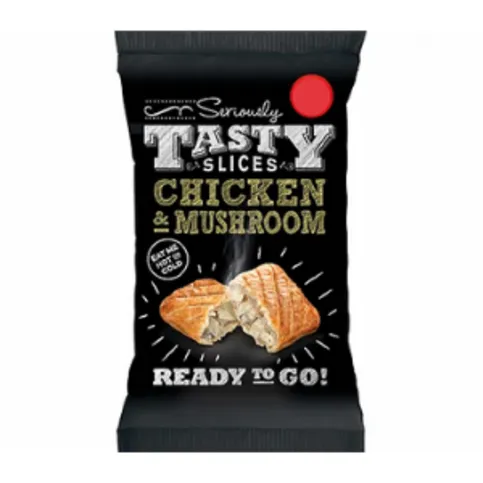 Tasty Chicken and Mushroom Slice 150g