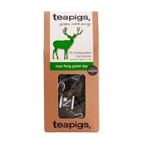 Teapigs Mao Feng Green Tea 15 Temples