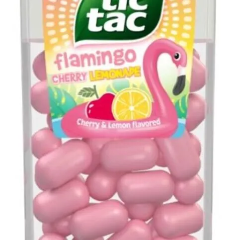 Tic Tac Flamingo Cherry Lemonade