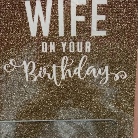 To My Very Special Wife