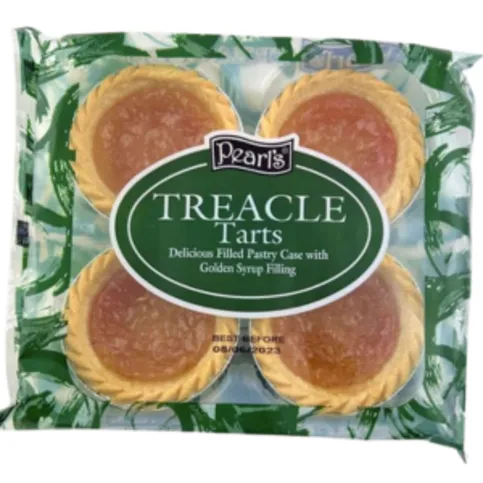 Pearls Treacle Tarts 4 Pack