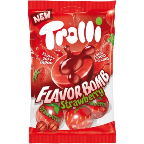Trolli Flavourbomb Strawberry 75g