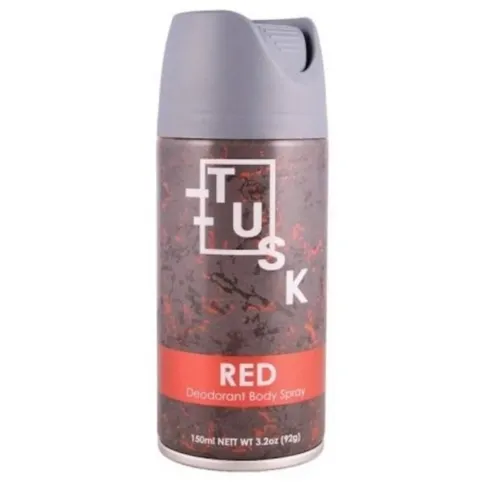tusk- red body spray