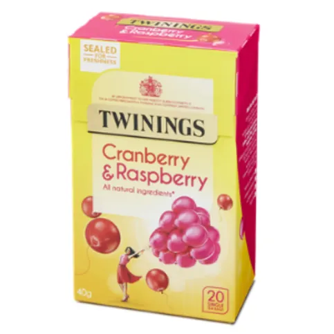 Twinings Fresh & Fruity Cranberry, Raspberry & Elderflower 20 Teabags