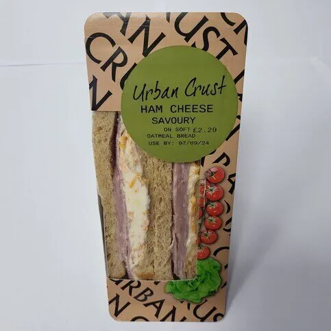 Urban Crust Ham Cheese Savoury Sandwich