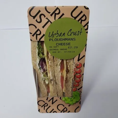 Urban Crust Ploughmans Cheese Sandwich