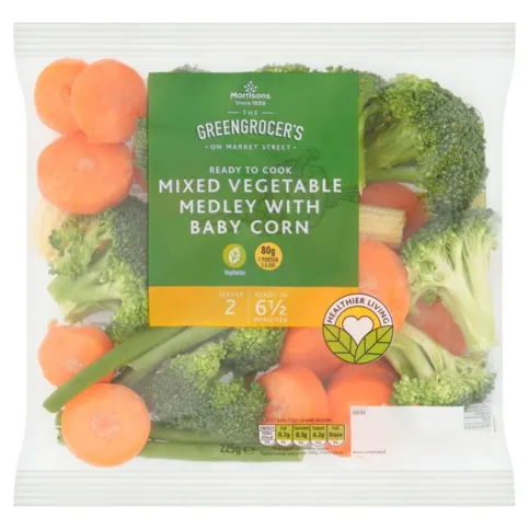 Vegetable Selection with Babycorn 225g