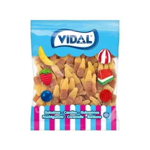 Vidal Fizzy Cola Bottles [ND] 1000g
