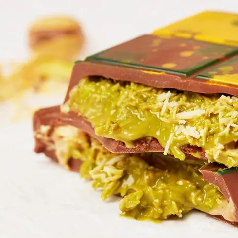 Viral Dubai Knafeh Chocolate Bar