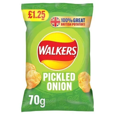 Walkers Pickled Onion 70g