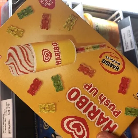 Heartbrand Haribo Ice Cream Push-Up 4x 85 ml