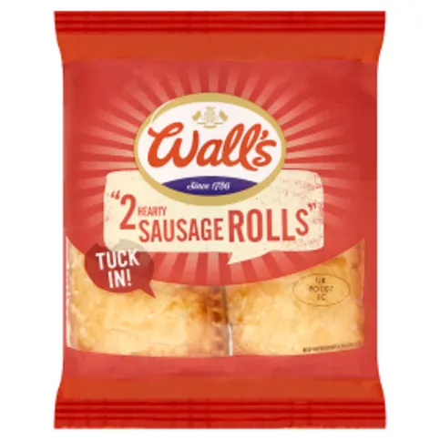Wall's 2 Hearty Sausage Rolls 160g