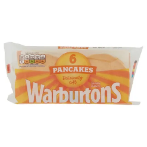 Warburtons Pancakes 6 Pack