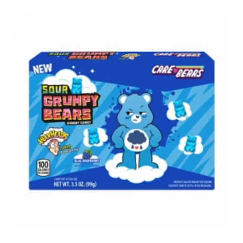 Warheads Care Bears Sour Grumpy Bears 12 x 99g