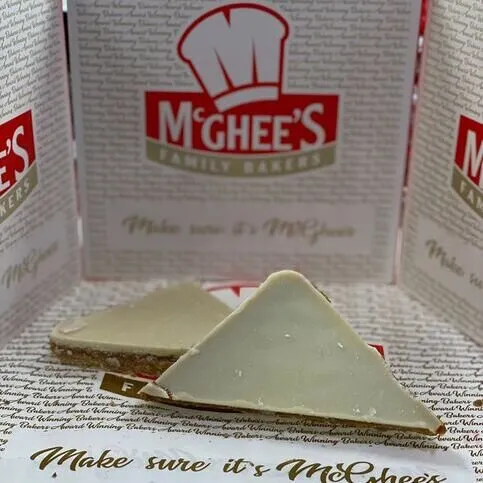 MCG White Caramel Shortcake Slice