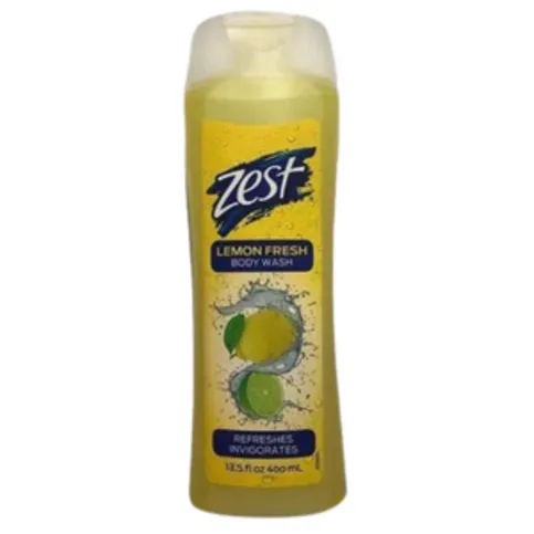 Zest Body Wash Lemon Fresh 400ml