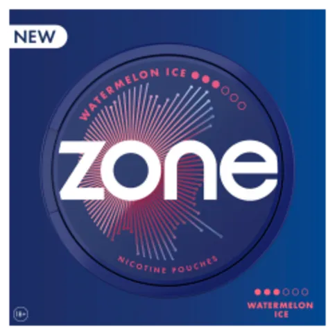 ZONE WATERMELON ICE NICOTINE POUCHES 10MG