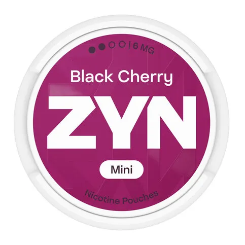 ZYN BLACK CHERRY 6MG