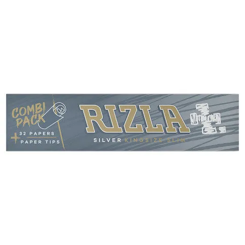 Rizla Super Thin Silver King Size Slim Combi Pack