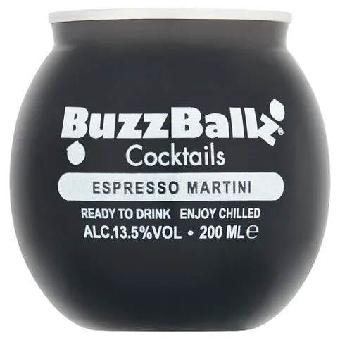 BuzzBallz Espresso Martini Cocktails 200ml