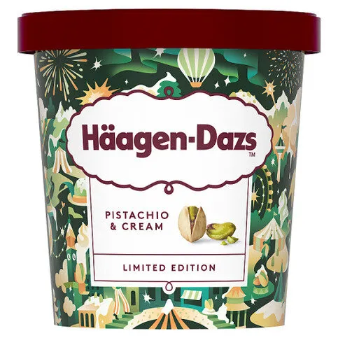 Häagen-Dazs Limited Edition Pistachio & Cream Ice Cream 347g
