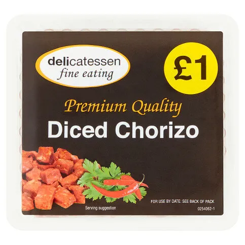 Delicatessen Fine Eating Diced Chorizo 80g