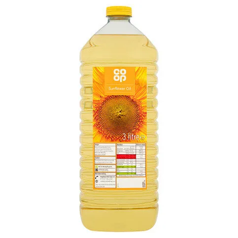 Co-op Sunflower Oil 3 Litre