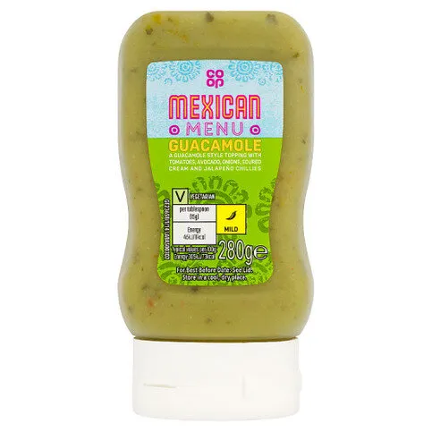 Co-op Mexican Menu Guacamole 280g