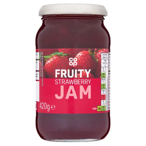 Co-op Fruity Strawberry Jam 420g