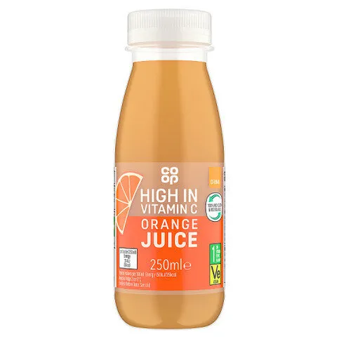 Co-op Orange Juice 250ml