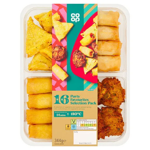 Co-op 16 Party Favourites Selection Pack 344g