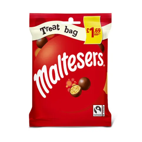 Maltesers Milk Chocolate & Honeycomb Bites Treat Bag £1.69 PMP 68g

