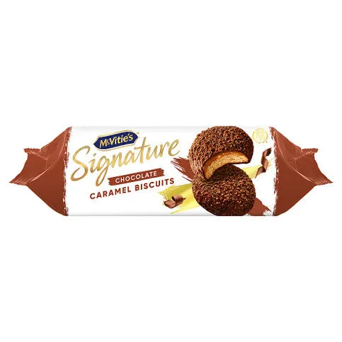 McVitie's Signature Chocolate Caramel Biscuits 162g