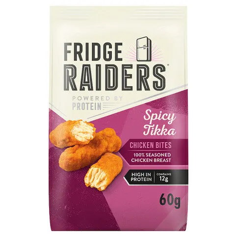 Fridge Raiders Spicy Tikka Chicken Bites 60g