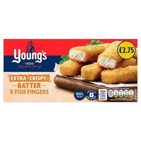 Young's 8 Batter Fish Fingers 240g