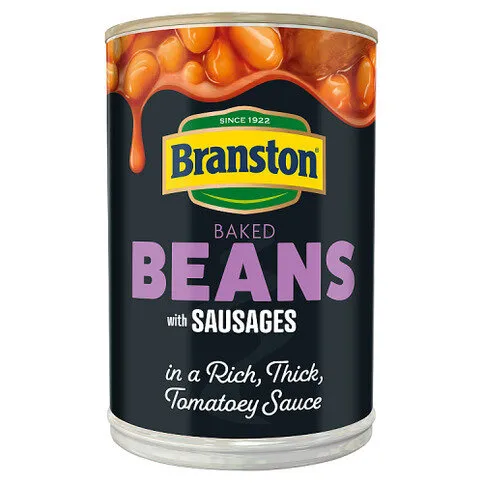 Branston Baked Beans with Sausages 405g - Groceries