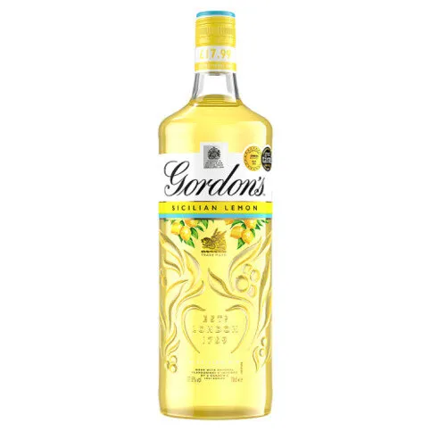 Gordon's Sicilian Lemon Gin 37.5% vol 70cl £17.99